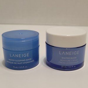 Laneige - mini Water Sleeping Mask and Water Bank. New. Never Used
